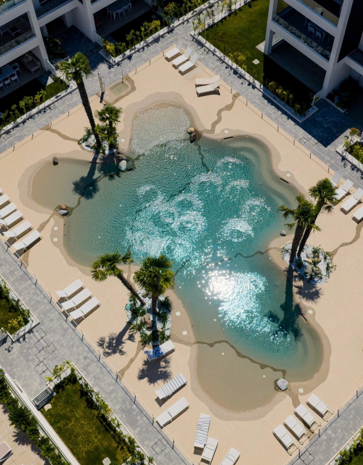 Site Ortak Yaşam Alanı Kumsal Havuzu